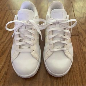 Adidas Neo Cloudfoam advantage holographic shoes